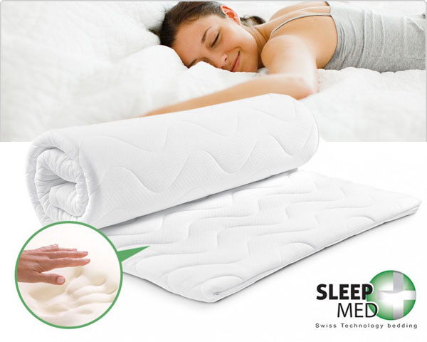 1 Day Fly - Sleep Med Nasa Premium Traagschuim Topdekmatras