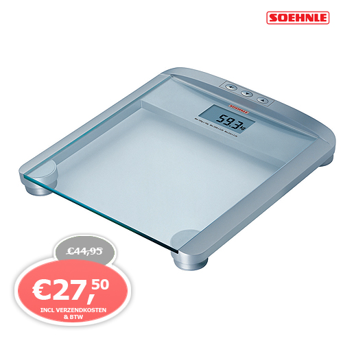 1 Day Fly - Soehnle Personenweegschaal 1 Day Fly - Soehnle Personenweegschaal