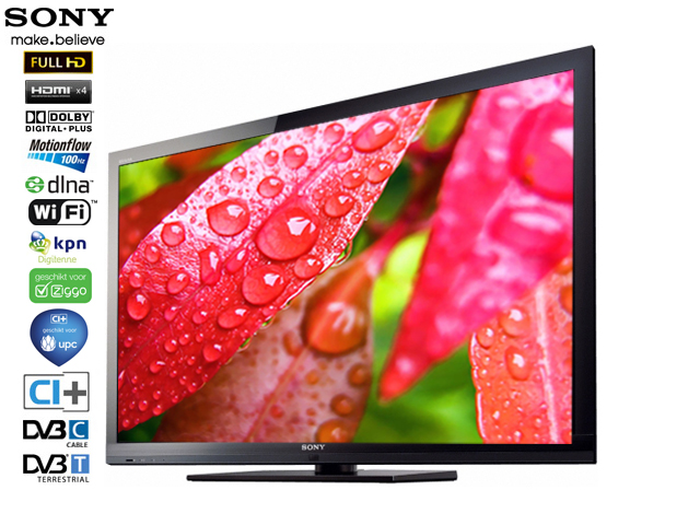 1 Day Fly - Sony 46'' Led Tv Met 100Hz