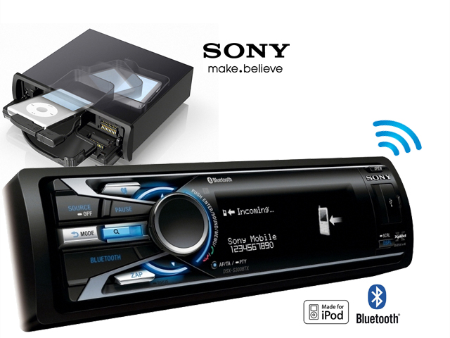 1 Day Fly - Sony S300btx Digitale Bluetooth Auto Radio Met Hands-free Car Kit 1 Day Fly - Sony S300btx Digitale Bluetooth Auto Radio Met Hands-free Car Kit