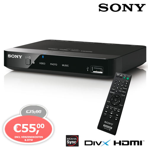 1 Day Fly - Sony Smp-u10 Usb Mediaspeler