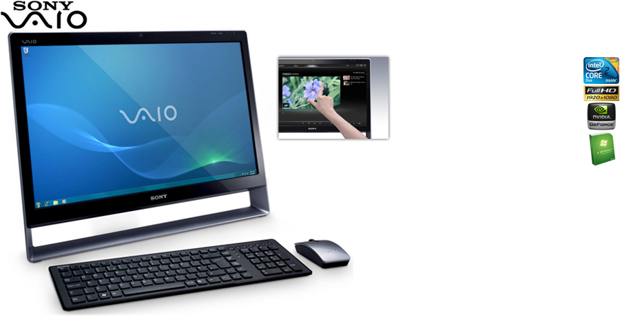 1 Day Fly - Sony Vaio 24'' Touchscreen Pc