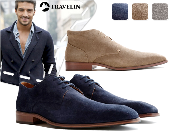 1 Day Fly - Suede Travelin' In Business Herenschoenen