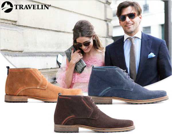 1 Day Fly - Suede Travelin' London Schoenen