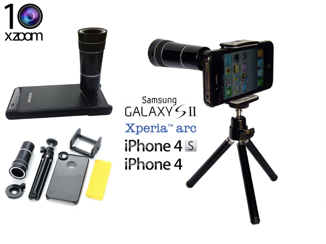1 Day Fly - Telelens + Statief Voor Alle Mobieltjes 1 Day Fly - Telelens + Statief Voor Alle Mobieltjes