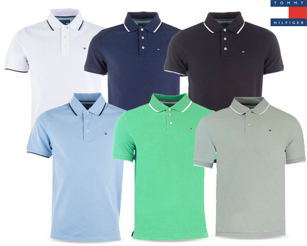 1 Day Fly - Tommy Hilfiger Poloshirt: Keuze Uit 6 Kleuren