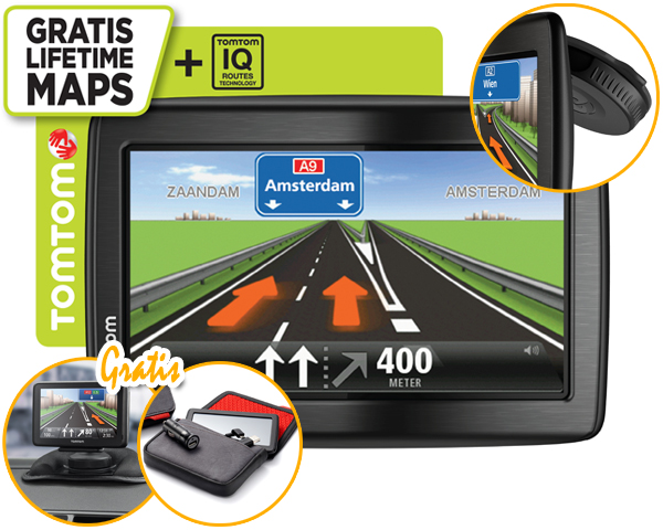 1 Day Fly - Tomtom Via 135M Incl Carry Case En Beanbag Houder 1 Day Fly - Tomtom Via 135M Incl Carry Case En Beanbag Houder