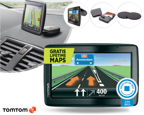 1 Day Fly - Tomtom Via 135M Met Gratis Accessoires