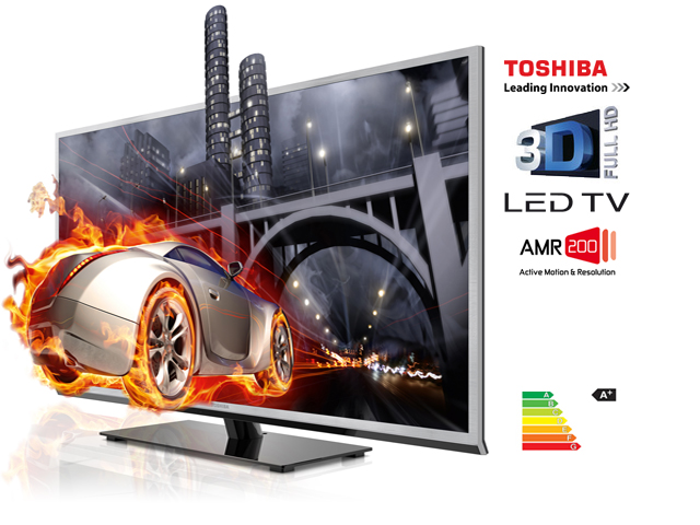 1 Day Fly - Toshiba 46''/116Cm Full Hd 3D Smart Led Tv