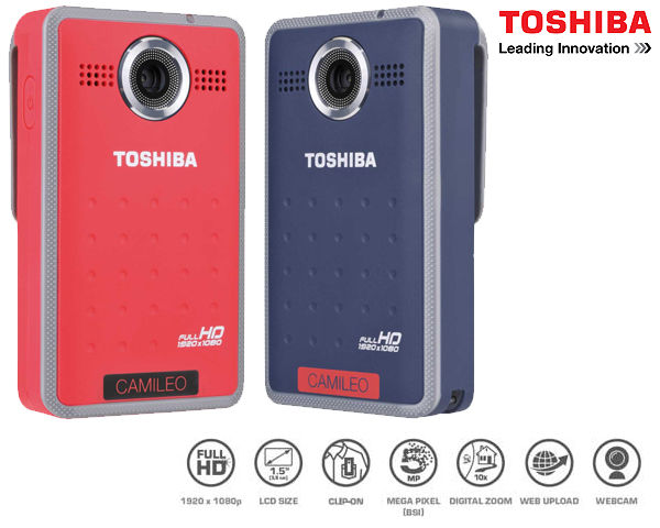 1 Day Fly - Toshiba Camileo Clip Camera