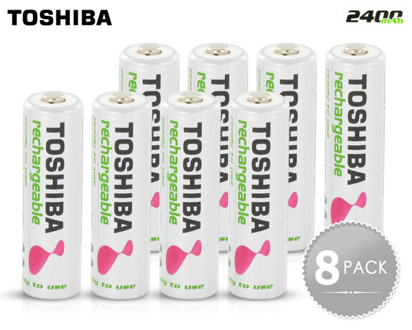 1 Day Fly - Toshiba Oplaadbare Batterijen 2400Mah 1 Day Fly - Toshiba Oplaadbare Batterijen 2400Mah