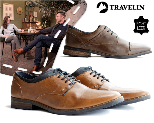1 Day Fly - Travelin' Downton Of Newcastle Lage Herenschoenen