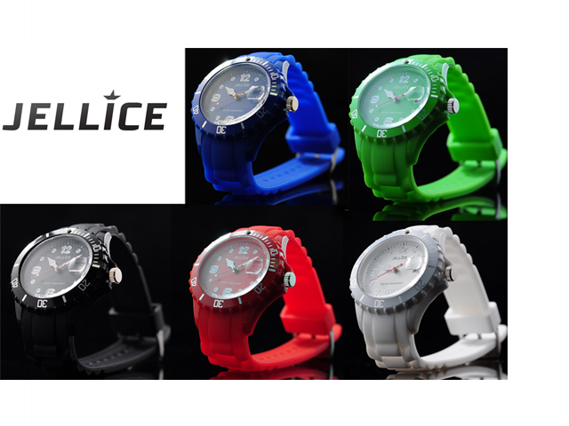 1 Day Fly - Trendy Jellice Horloge In 5 Kleuren 1 Day Fly - Trendy Jellice Horloge In 5 Kleuren