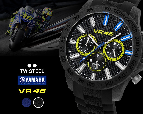 1 Day Fly - Tw Steel Valentino Rossi Horloge Met Chronograaf 1 Day Fly - Tw Steel Valentino Rossi Horloge Met Chronograaf