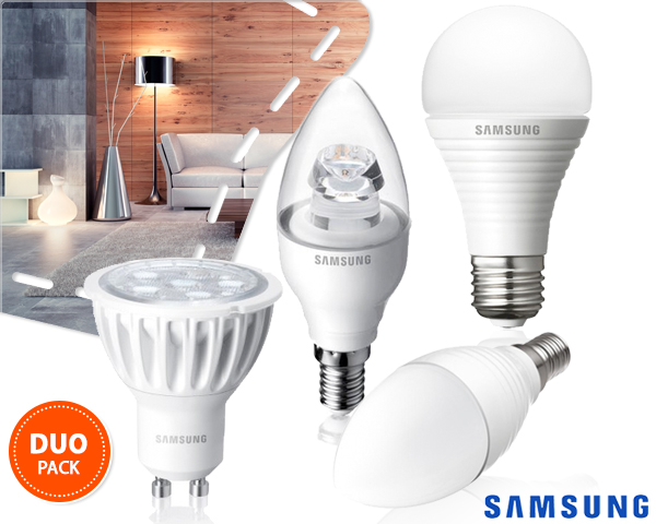 1 Day Fly - Twee Warmwitte Samsung Led Lampen 1 Day Fly - Twee Warmwitte Samsung Led Lampen
