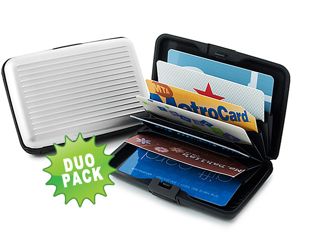 1 Day Fly - Twinpack Creditguard Aluminium Passenbeschermer 1 Day Fly - Twinpack Creditguard Aluminium Passenbeschermer