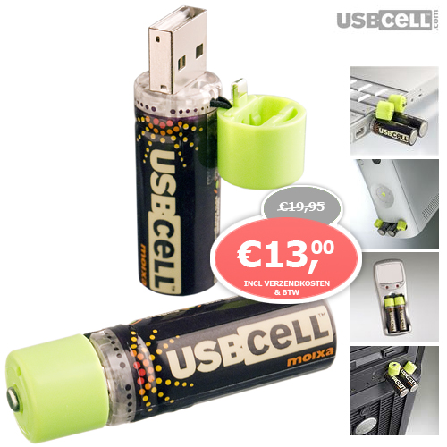 1 Day Fly - Usbcell Oplaadbare Usb Aa Batterij