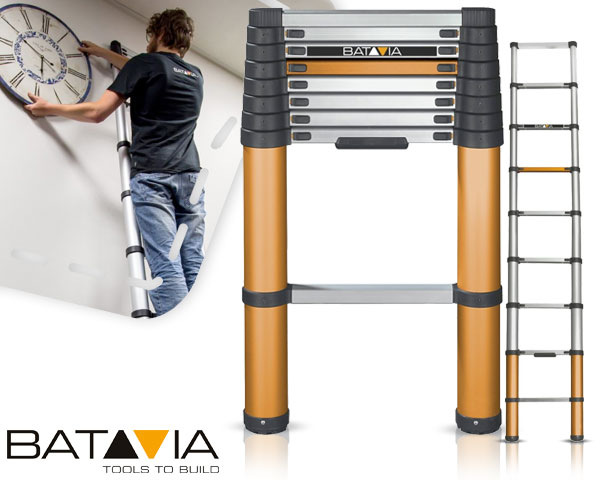 1 Day Fly - Veilige Batavia Telescopische Ladder Met Soft-​Close