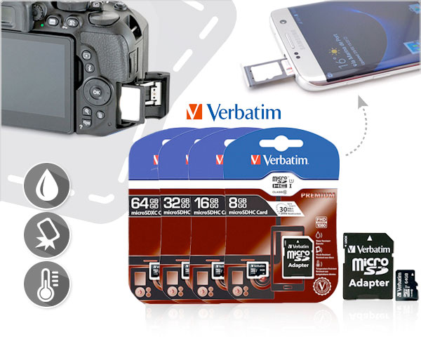 1 Day Fly - Verbatim Micro Sd Class 10 Naar Keuze 1 Day Fly - Verbatim Micro Sd Class 10 Naar Keuze
