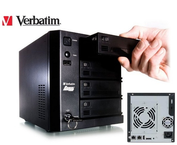 1 Day Fly - Verbatim Powerbay Databank 4 Bay Nas Met 4Tb 1 Day Fly - Verbatim Powerbay Databank 4 Bay Nas Met 4Tb