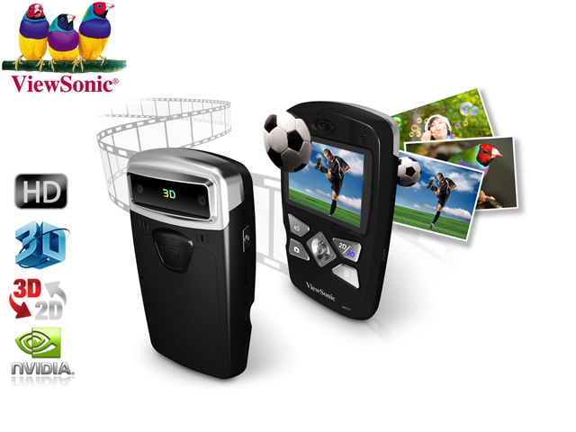 1 Day Fly - Viewsonic 3D En 2D Hd Camcorder
