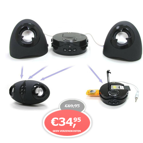 1 Day Fly - X-egg Mobiel Speaker Systeem En Mp3 Speler 1 Day Fly - X-egg Mobiel Speaker Systeem En Mp3 Speler
