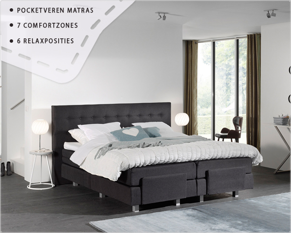 1 Day Fly - Your Home Elektrische Boxspring 1 Day Fly - Your Home Elektrische Boxspring