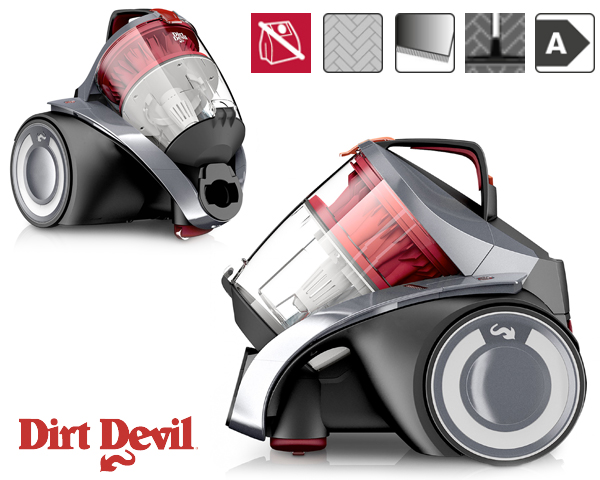 1 Day Fly - Zakloze Dirt Devil Multicycloon Stofzuiger Met Hepa Filter 1 Day Fly - Zakloze Dirt Devil Multicycloon Stofzuiger Met Hepa Filter
