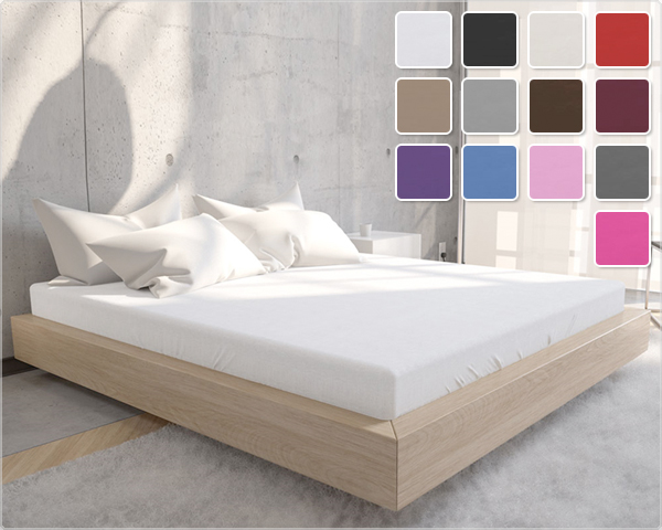1 Day Fly - Zeer Luxe Kwaliteit Jersey Hoeslakens In 13 Verschillende Kleuren 1 Day Fly - Zeer Luxe Kwaliteit Jersey Hoeslakens In 13 Verschillende Kleuren