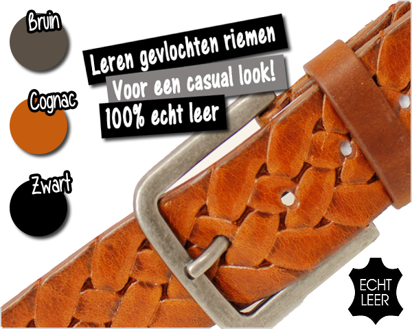 1 Day Fly Lady - 100% Echte Leren Riemen 1 Day Fly Lady - 100% Echte Leren Riemen