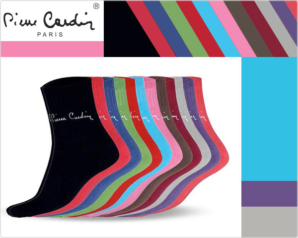 1 Day Fly Lady - 12 Paar Pierre Cardin Dames Sokken 1 Day Fly Lady - 12 Paar Pierre Cardin Dames Sokken
