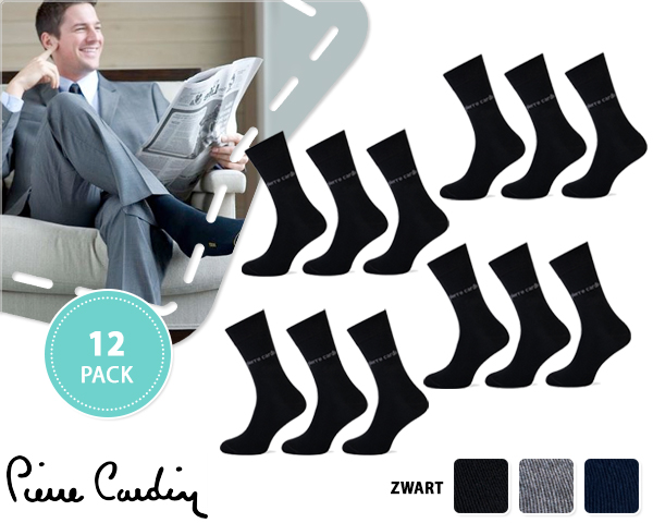 1 Day Fly Lady - 12 Paar Pierre Cardin Sokken