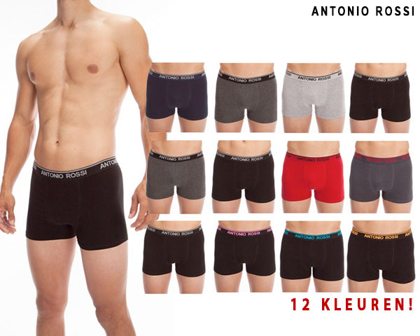 1 Day Fly Lady - 12-Pack Antonio Rossi Boxershorts 1 Day Fly Lady - 12-Pack Antonio Rossi Boxershorts