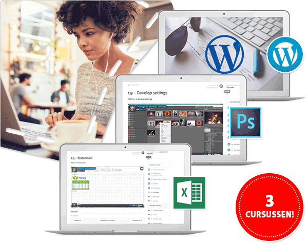 1 Day Fly Lady - 3 Cursussen In 1: Excel, Photoshop En Wordpress 1 Day Fly Lady - 3 Cursussen In 1: Excel, Photoshop En Wordpress