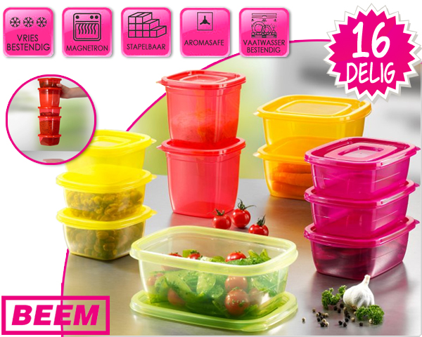 1 Day Fly Lady - 32-Delige Beem Voorraaddozen 1 Day Fly Lady - 32-Delige Beem Voorraaddozen
