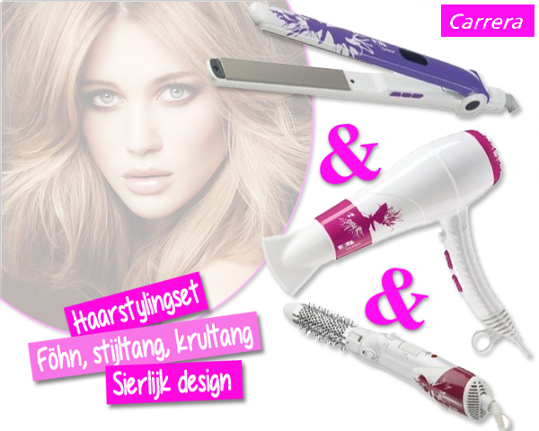 1 Day Fly Lady - 3-Delige Haarstylingset Van Carrera 1 Day Fly Lady - 3-Delige Haarstylingset Van Carrera