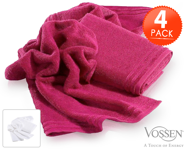 1 Day Fly Lady - 4-Pack Vossen Handdoeken 1 Day Fly Lady - 4-Pack Vossen Handdoeken