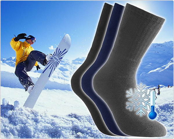 1 Day Fly Lady - 6 Paar Warme Thermo Sokken 1 Day Fly Lady - 6 Paar Warme Thermo Sokken