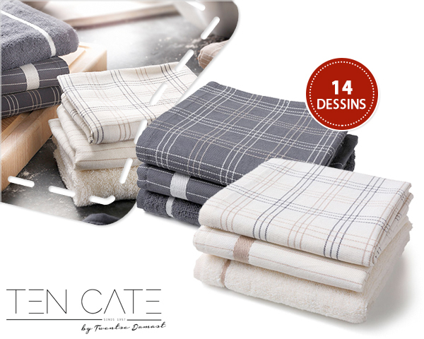 1 Day Fly Lady - 6-Pack Ten Cate By Twentse Damast Theedoeken En Keukendoeken 1 Day Fly Lady - 6-Pack Ten Cate By Twentse Damast Theedoeken En Keukendoeken