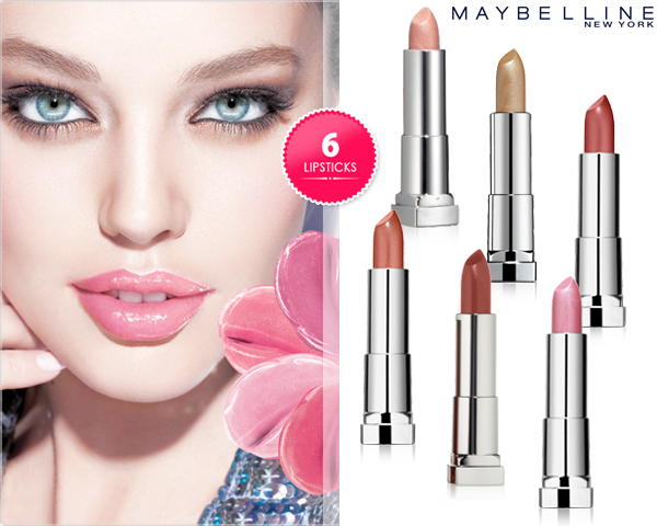 1 Day Fly Lady - 6 Stuks Maybelline Coral Sensations Lipsticks 1 Day Fly Lady - 6 Stuks Maybelline Coral Sensations Lipsticks