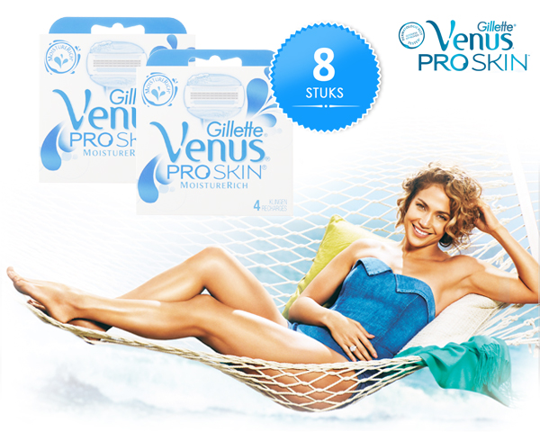 1 Day Fly Lady - 8-Pack Gillette Venus Scheermesjes 1 Day Fly Lady - 8-Pack Gillette Venus Scheermesjes