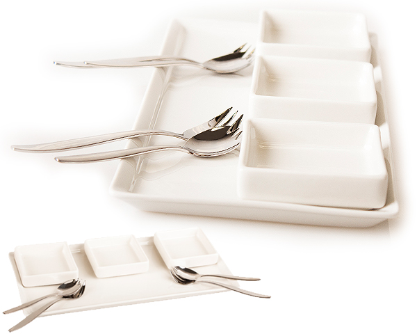 1 Day Fly Lady - 8-Delige Amuse Set 1 Day Fly Lady - 8-Delige Amuse Set