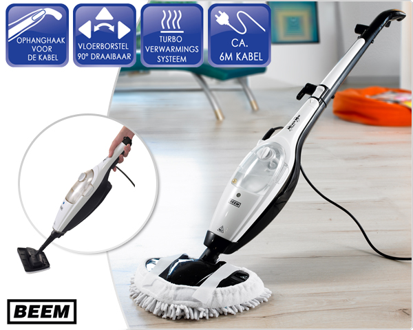 1 Day Fly Lady - 9-In-1 Stoomreiniger 1 Day Fly Lady - 9-In-1 Stoomreiniger