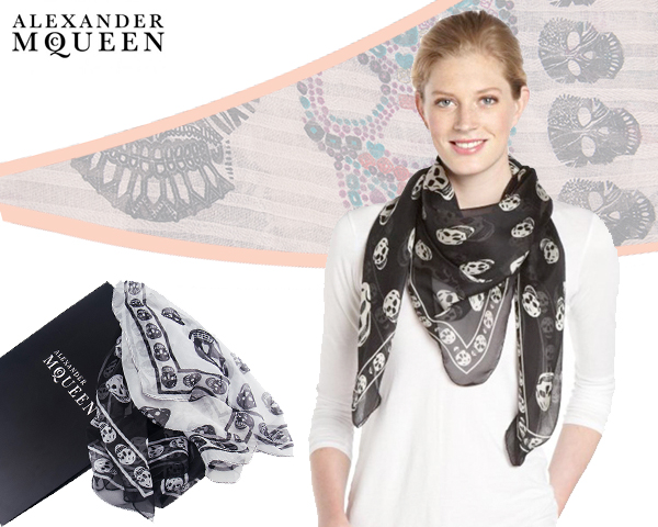 1 Day Fly Lady - Alexander Mcqueen Sjaals 1 Day Fly Lady - Alexander Mcqueen Sjaals