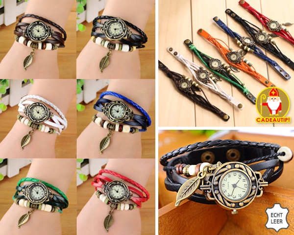 1 Day Fly Lady - Armbandhorloge In 6 Kleuren 1 Day Fly Lady - Armbandhorloge In 6 Kleuren