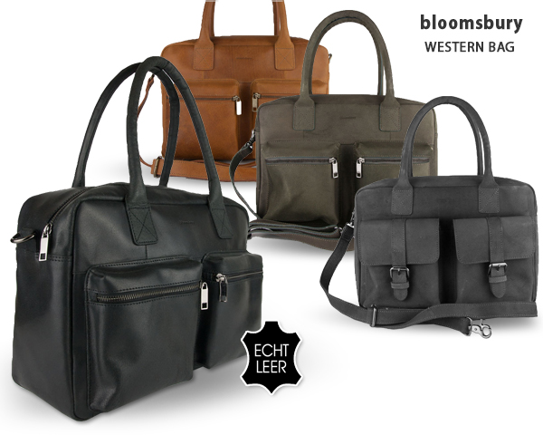 1 Day Fly Lady - Bloomsbury Western Bag Of Wallet Van Echt Leer 1 Day Fly Lady - Bloomsbury Western Bag Of Wallet Van Echt Leer