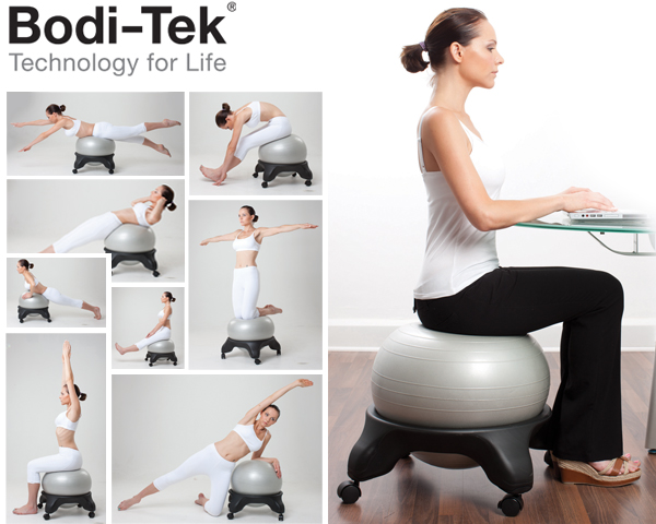 1 Day Fly Lady - Bodi-tek Back Posture Chair 1 Day Fly Lady - Bodi-tek Back Posture Chair