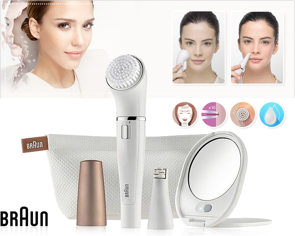 1 Day Fly Lady - Braun Face Silk Epil: Gezichtsborstel En Epilator In 1 1 Day Fly Lady - Braun Face Silk Epil: Gezichtsborstel En Epilator In 1