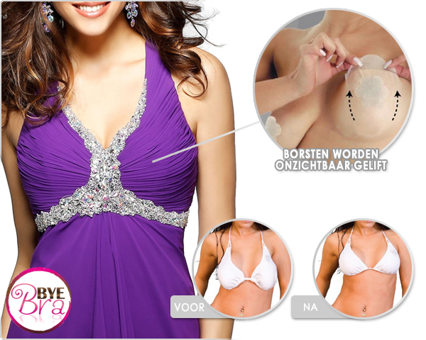1 Day Fly Lady - Bye Bra: Lift Onzichtbaar Uw Borsten 1 Day Fly Lady - Bye Bra: Lift Onzichtbaar Uw Borsten