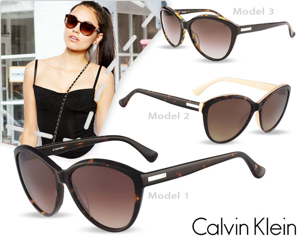 1 Day Fly Lady - Chique Calvin Klein Dameszonnebrillen